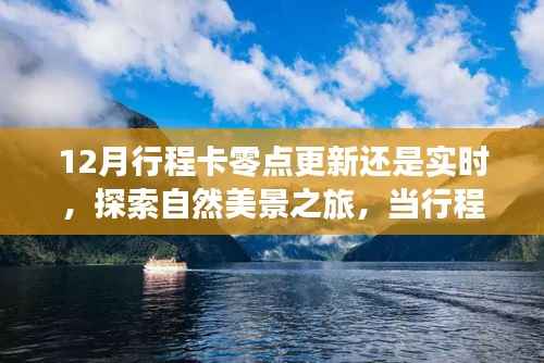 十二月自然美景探索之旅，行程卡更新与魔法时刻的邂逅